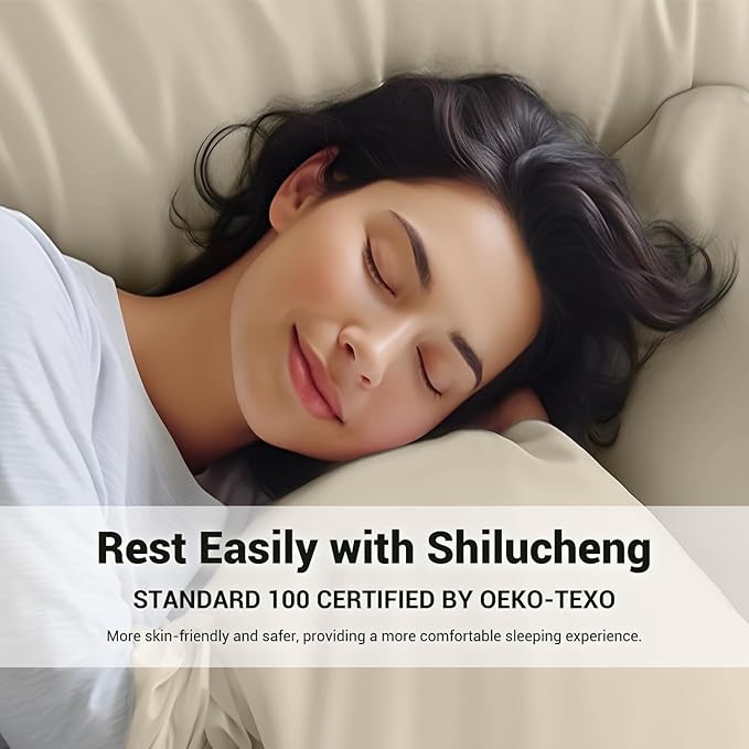 Bamboo Cooling Bed Sheet Set - King - 4 Piece