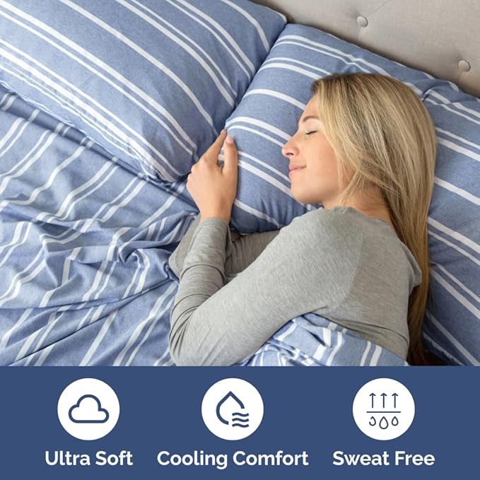 Cooling Bed Sheet Set - Full - 4 Piece