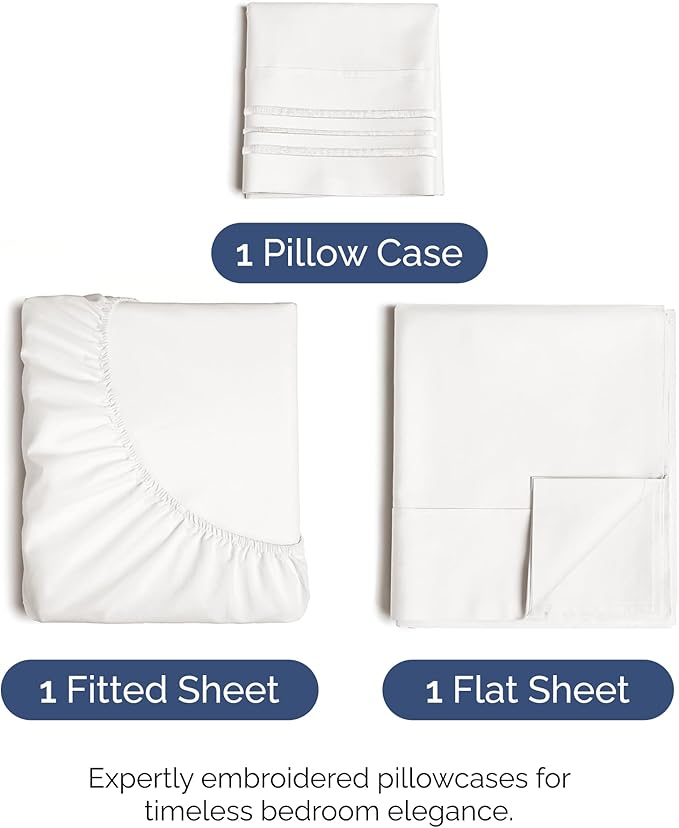 Cooling Bed Sheet Set - Twin XL - 3 Piece