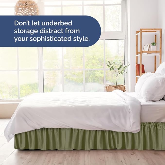 Bed Skirt - King - 15 in Drop