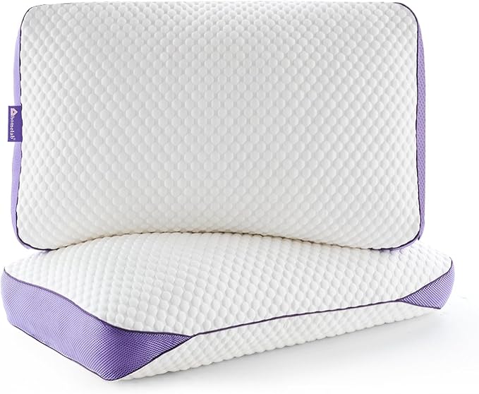 Memory Foam Cooling Bed Pillow - Queen