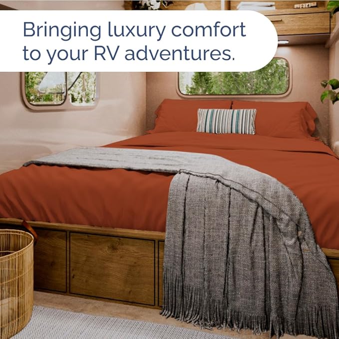 Cooling Bed Sheet Set - Queen - 4 Piece