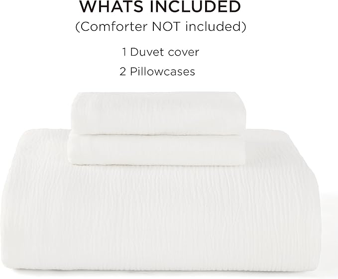 Linen Duvet Cover Set - King