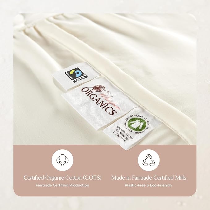 100% Cotton Cooling Mattress Protector - Full