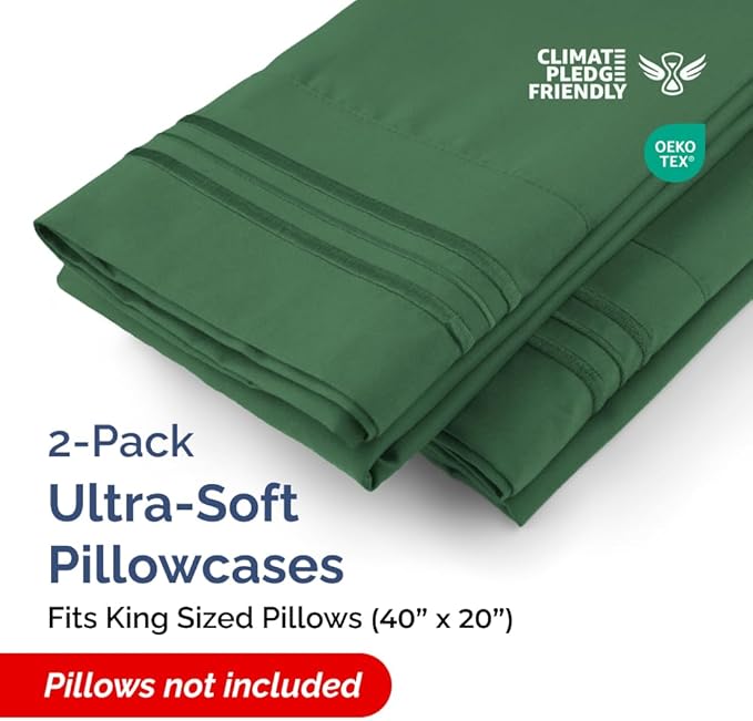 Pillowcase Set - King - 2 Piece