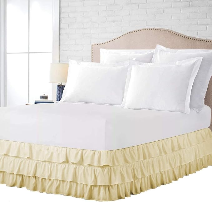 100% Cotton Bed Skirt - King