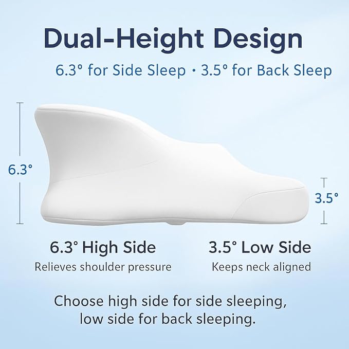 Memory Foam Cooling Bed Pillow