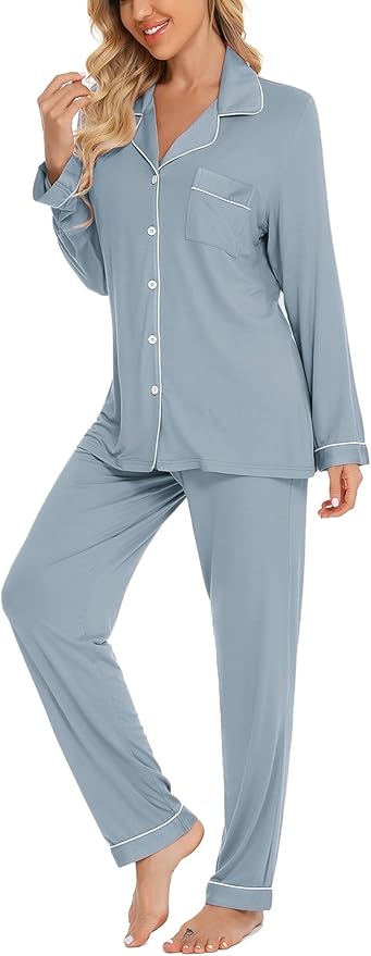 Women's Pants Pajama Set - Long Sleeve - 2 Piece