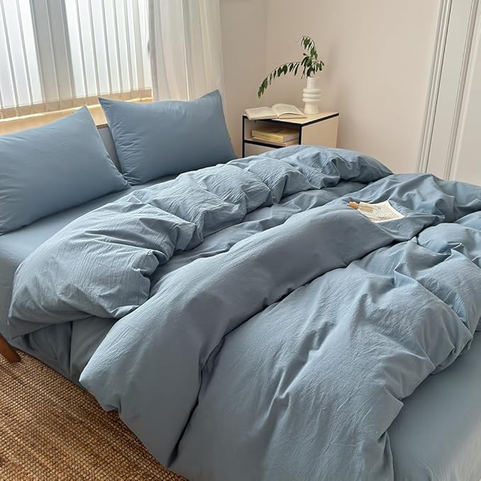 Linen Duvet Cover Set - King