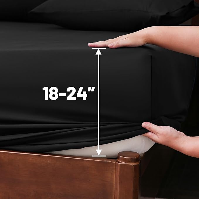 Bed Sheet Set - California King - 4 Piece