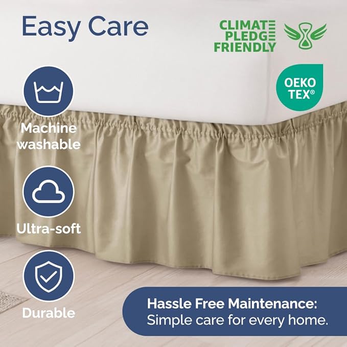 Bed Skirt - Queen - 15 in Drop