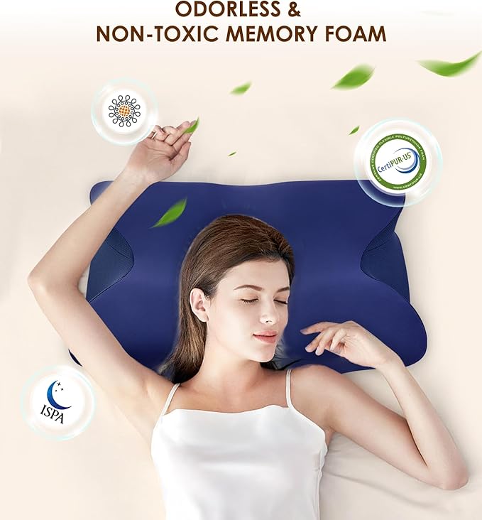 Memory Foam Cooling Bed Pillow