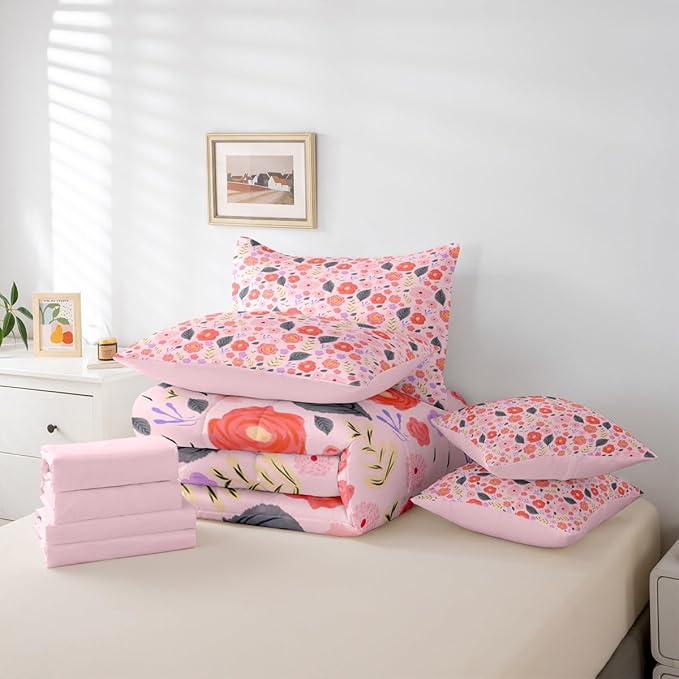 Microfiber Comforter Set - King - 7 Piece
