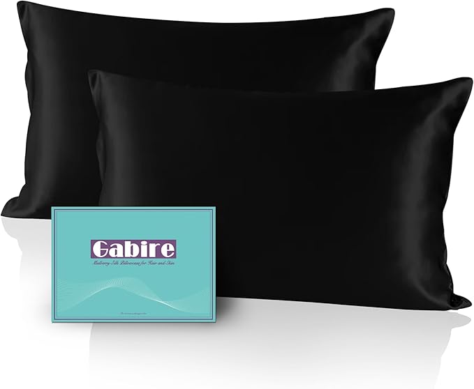 Mulberry Silk Pillowcase Set - Queen - 2 Pack - 2 Piece