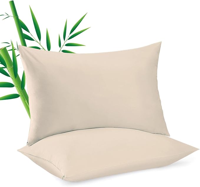 Bamboo Pillowcase Set - 2 Pack - 2 Piece