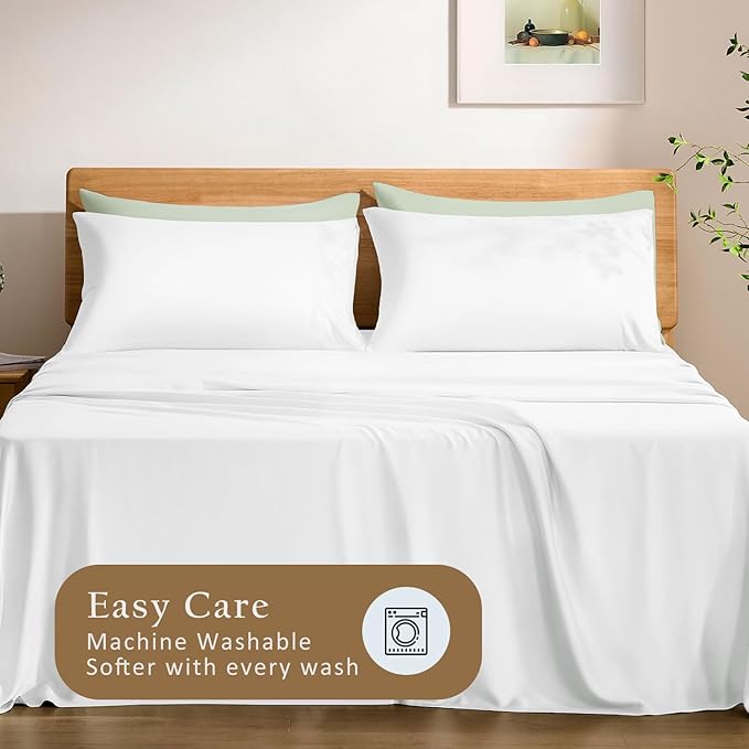 Bamboo Cooling Pillowcase Set - King - 2 Piece