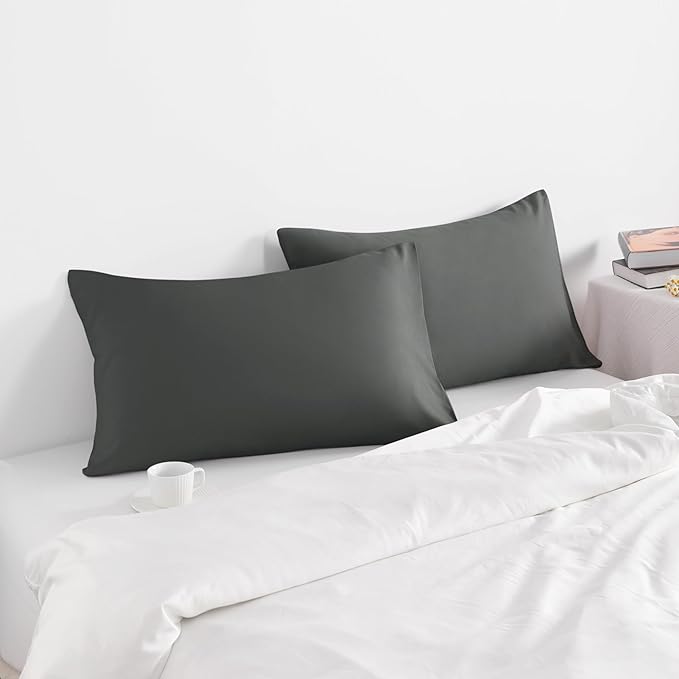 Microfiber Pillowcase Set - Queen - 20 x 30 in - 2 Pack - 2 Piece