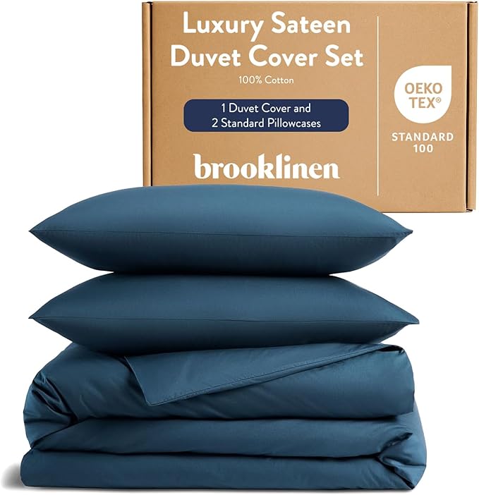 100% Cotton Duvet Cover Set - Queen