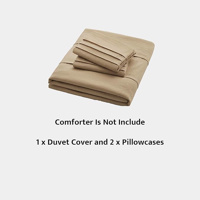 Duvet Cover Set - King - 3 Piece