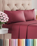 Cooling Bed Sheet Set - Twin XL - 16 in Deep Pocket - 4 Piece