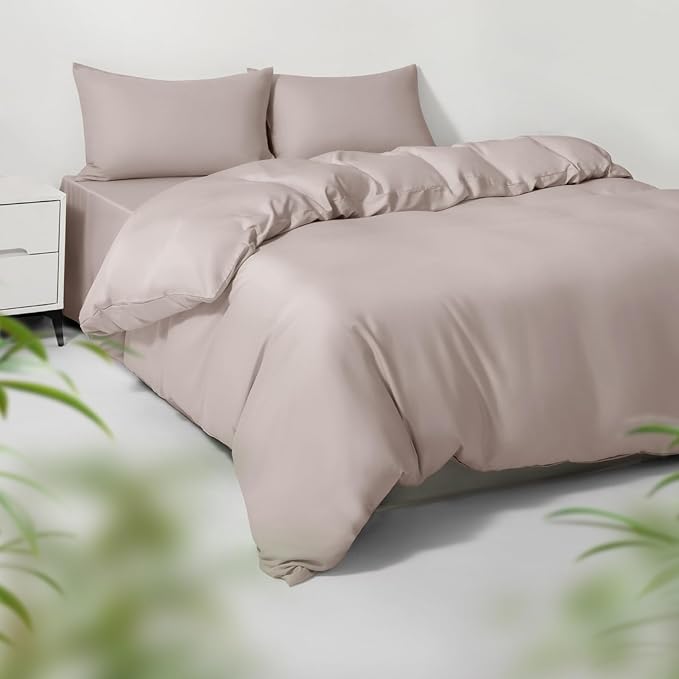 Bamboo Cooling Duvet Cover Set - Twin XL - 2 Piece