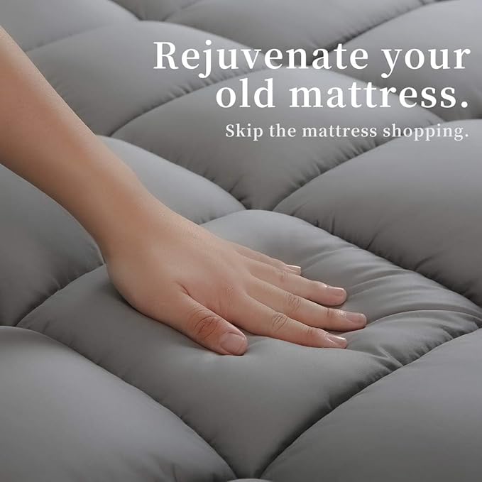 Cooling Mattress Topper - Full - 21 in Deep Pocket