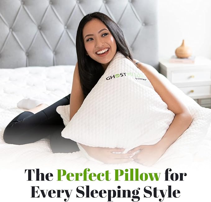 Memory Foam Cooling Bed Pillow - Standard