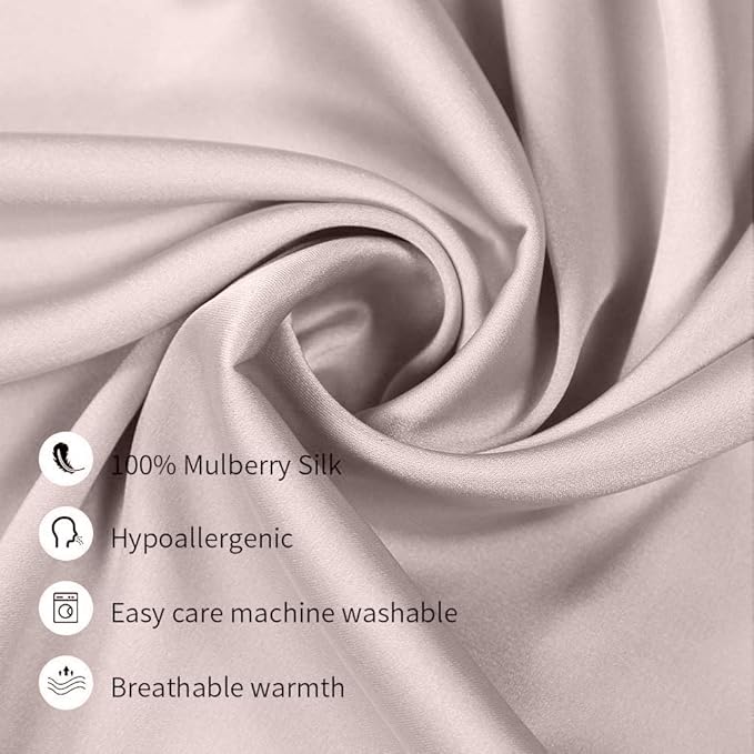 Mulberry Silk Pillowcase Set - Queen - 2 Piece