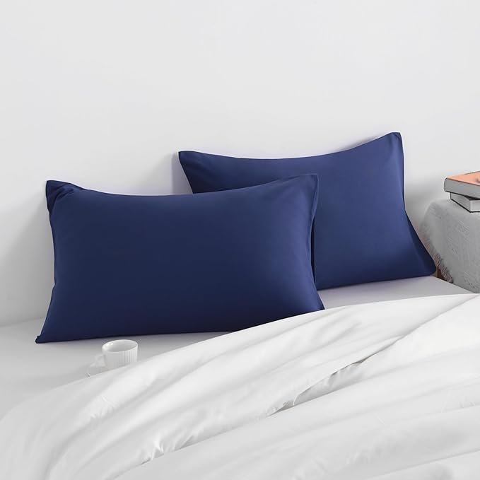 Microfiber Pillowcase Set - Queen - 20 x 30 in - 2 Pack