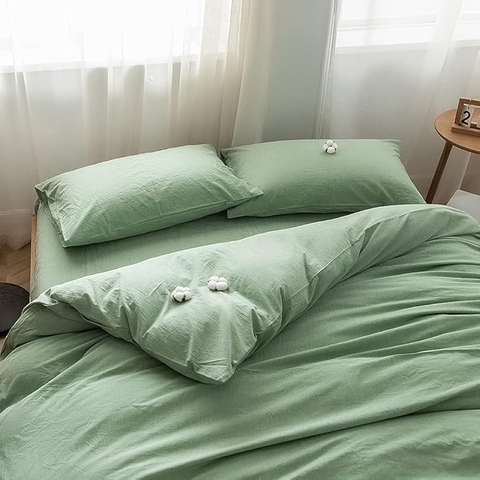 Linen Duvet Cover Set - King