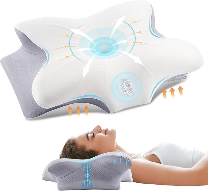 Memory Foam Cooling Bed Pillow