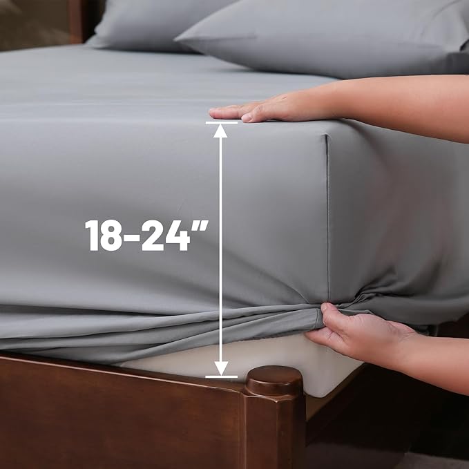 Bed Sheet Set - Queen - 4 Piece