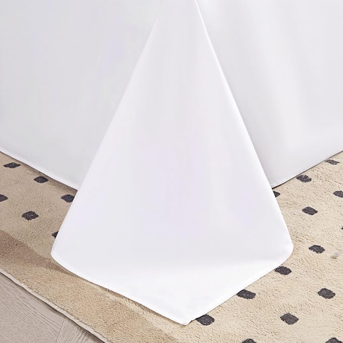 100% Cotton Cooling Flat Sheet - Full