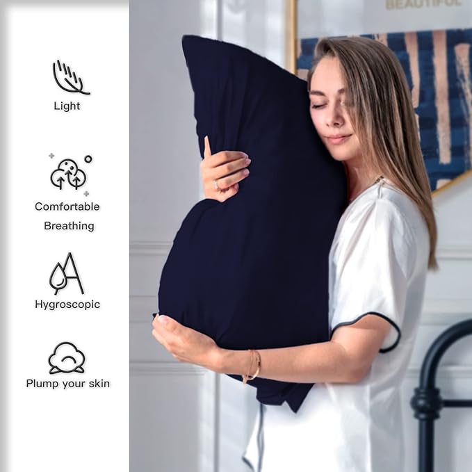 Mulberry Silk Cooling Pillowcase - Queen
