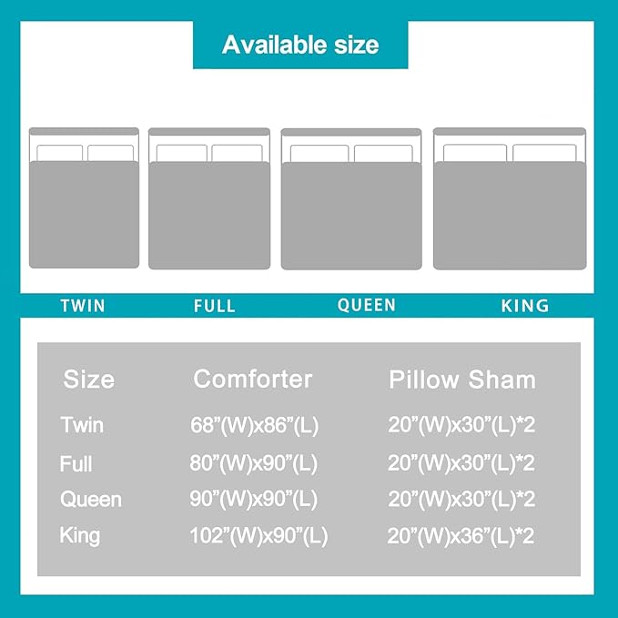 Comforter Set - King - 3 Piece