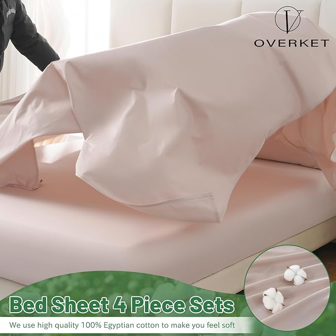 Bed Sheet Set - Full - 4 Piece