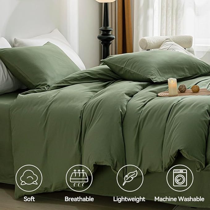 Linen Duvet Cover Set - Twin XL - 2 Piece