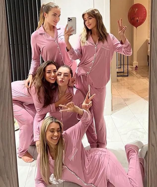 Women's Pajama Set - Long Sleeve - 2 Piece