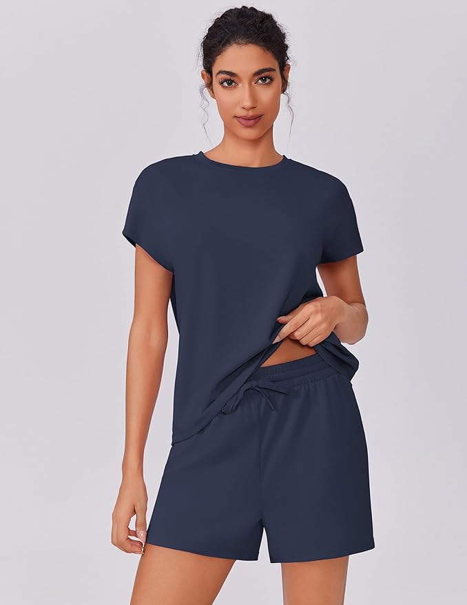 Women's Loungewear Set - Shorts - 2 Piece