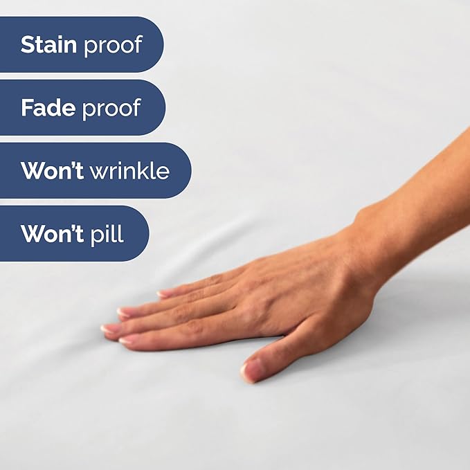 Cooling Bed Sheet Set - Queen - 4 Piece