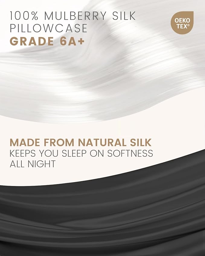 Mulberry Silk Hypoallergenic Pillowcase Set - 2 Piece