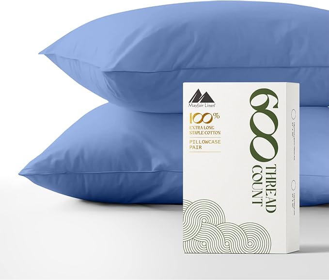 Linen Pillowcase Set - Queen - 2 Piece