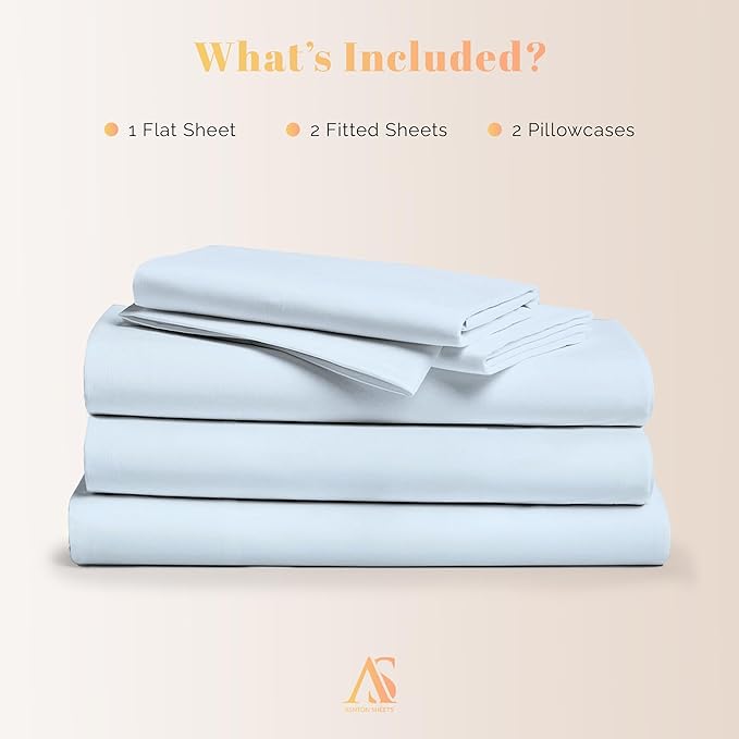Cooling Bed Sheet Set - Split King - 5 Piece