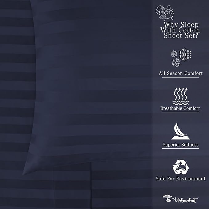 Bed Sheet Set - Twin - 16 in Deep Pocket - 4 Piece