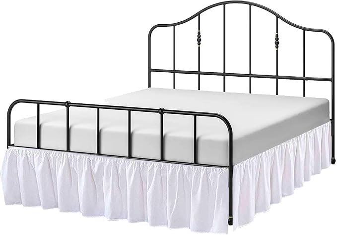 Microfiber Bed Skirt - King - 15 in Drop