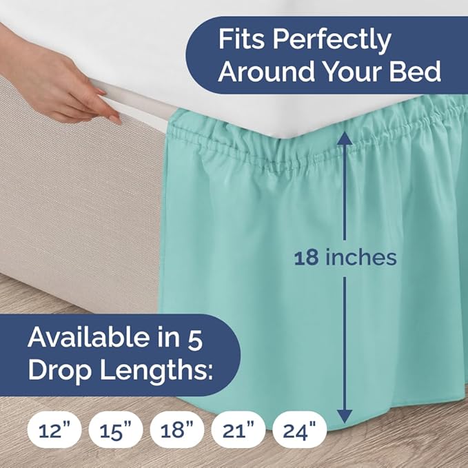 Bed Skirt - Queen - 18 in Drop