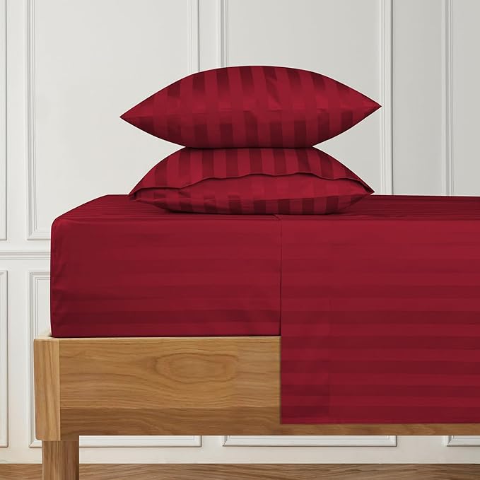 Bed Sheet Set - Twin - 16 in Deep Pocket - 4 Piece