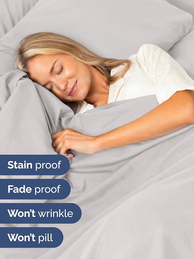 Cooling Bed Sheet Set - Full - 6 Piece