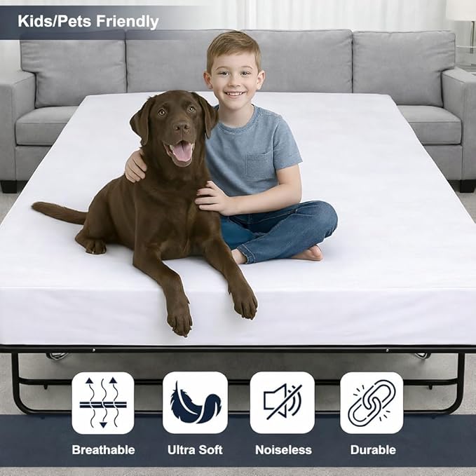 Waterproof Mattress Protector - Queen - 8 in Deep Pocket