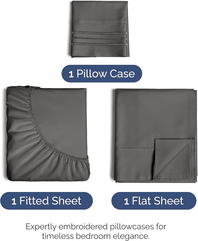 Cooling Bed Sheet Set - Twin XL - 3 Piece
